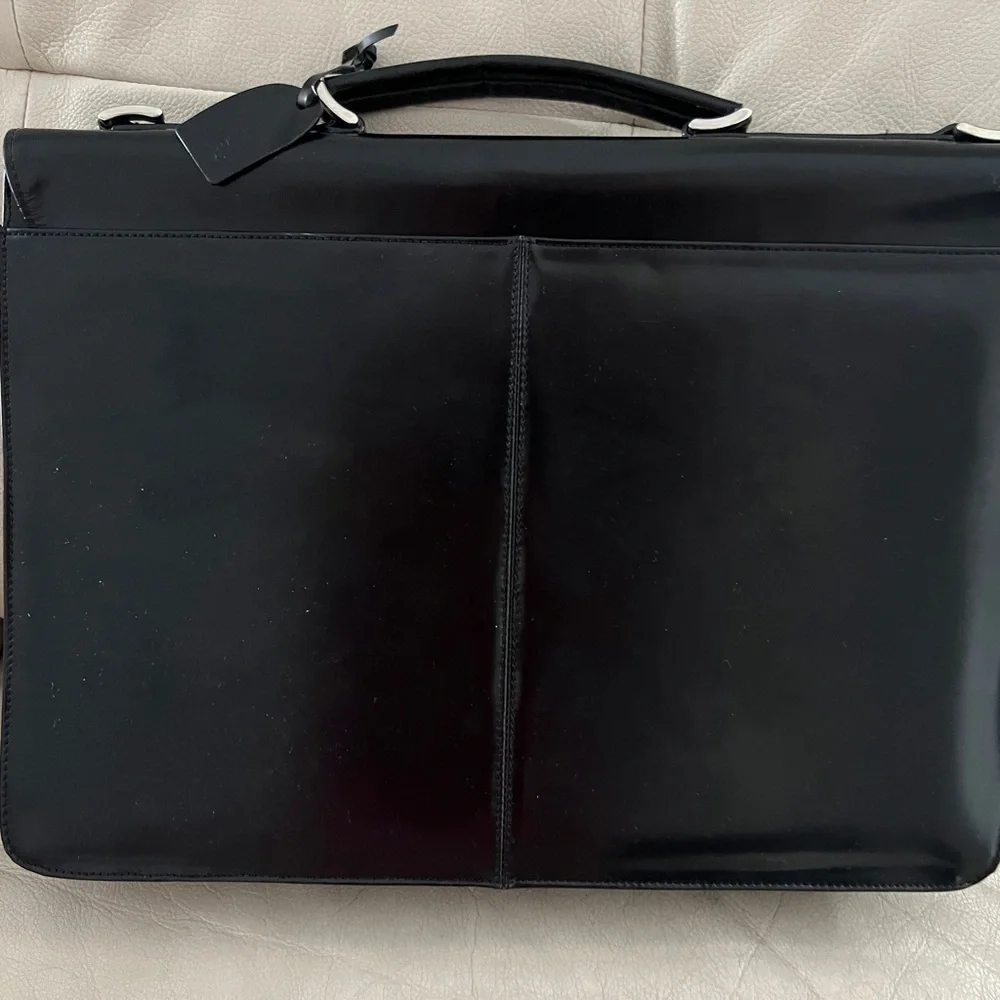 Briefcase Jolie Savdie, Leather